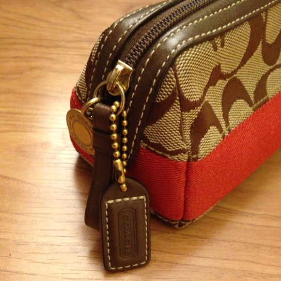 SOLD Coach Cosmetic Bag - Picture 2 of 4