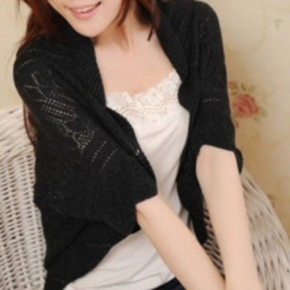 💎Bundled for kimberly5!!💎 Brown & Black Shrug