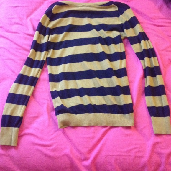 Forever 21 striped long sleeve shirt - Picture 2 of 3