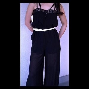 Black XOXO Jumpsuit