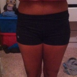 Black Campion Spandex Shorts