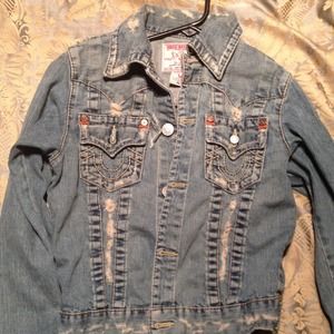 True Religion kids Jean Jacket