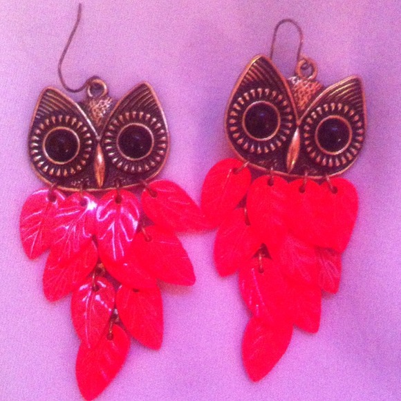 Tangerine Owl Set - Picture 2 of 4