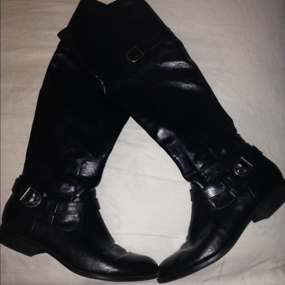 🌟SOLD✨Black Leather Riding Boots