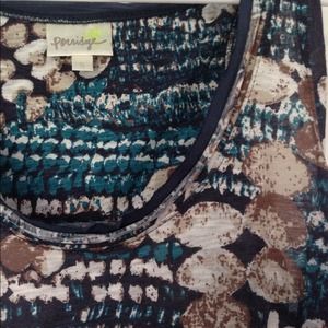 🚫BUNDLED🚫✨HOST PICK✨Anthropologie Print Silk Top