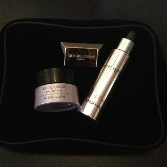 Giorgio Armani Other - Giorgio Armani Bundle- Bag, Regenessence  Eyes&Yth