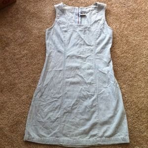 BLUE CHECKERED DRESS