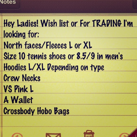 Wish list!