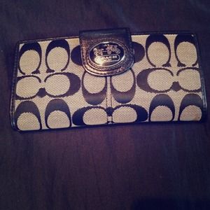 Coach Op Art Wallet