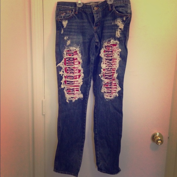 Hollister Denim - Hollister jeans size 9 roll tide!