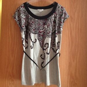 Cute short sleeve sweater