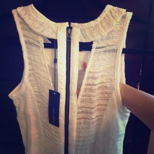 🔥SOLD🔥NWT Rebecca Minkoff off white shift dress