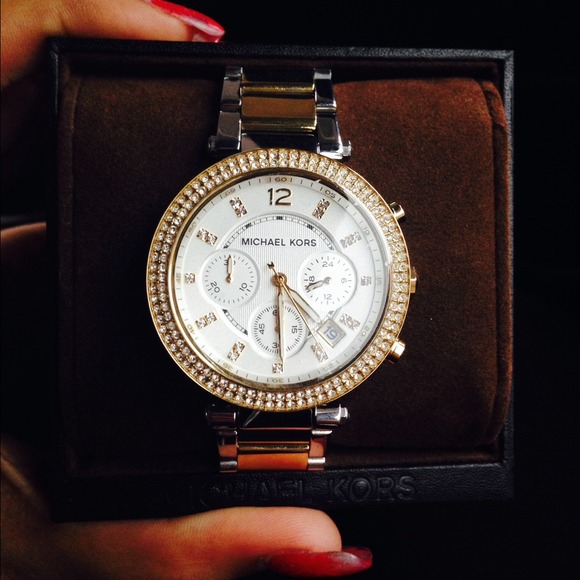 Michael Kors Two tone watch