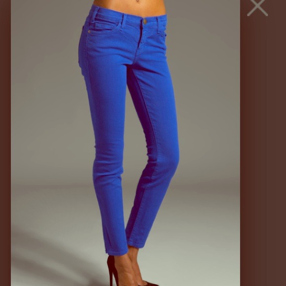 CURRENT ELLIOT classic blue ankle skinny 27