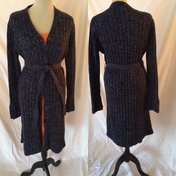 Long sweater jacket