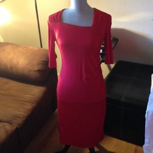 Red Liz Claiborne dress