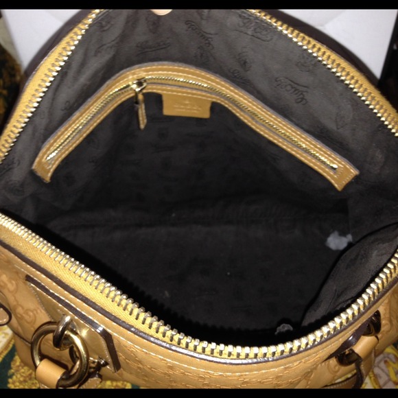 guccissima leather convertible top handle tote - Picture 3 of 3