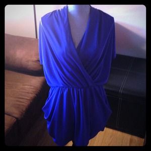 Royal blue Rachel Roy dress