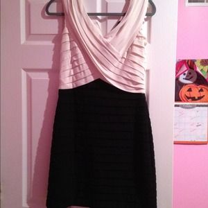Black and White Party Dress