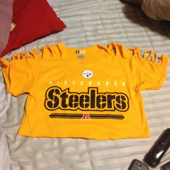 Steelers crop top