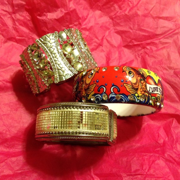 💎Bling💎 rhinestone Bracelet Lot