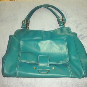 Teal purse