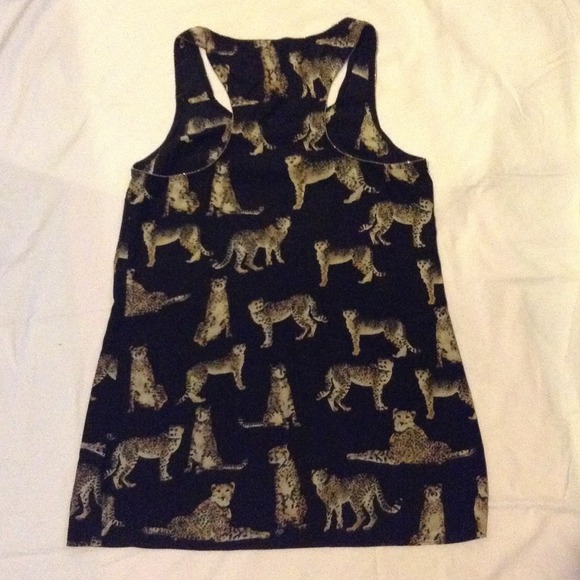 Cheetah tank sexy and cool with a little edge - Picture 1 of 2