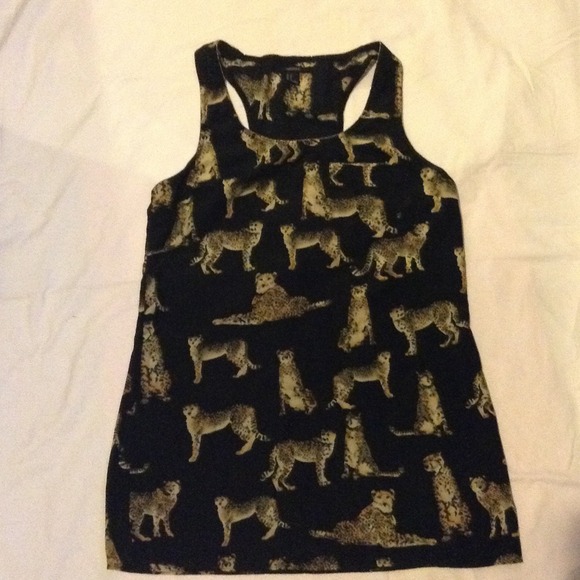 Cheetah tank sexy and cool with a little edge - Picture 2 of 2