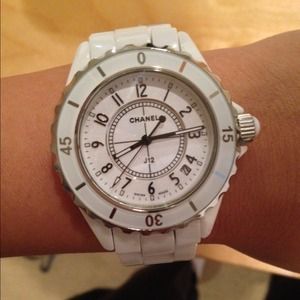 J12 Watch - white (Chanel inspired)