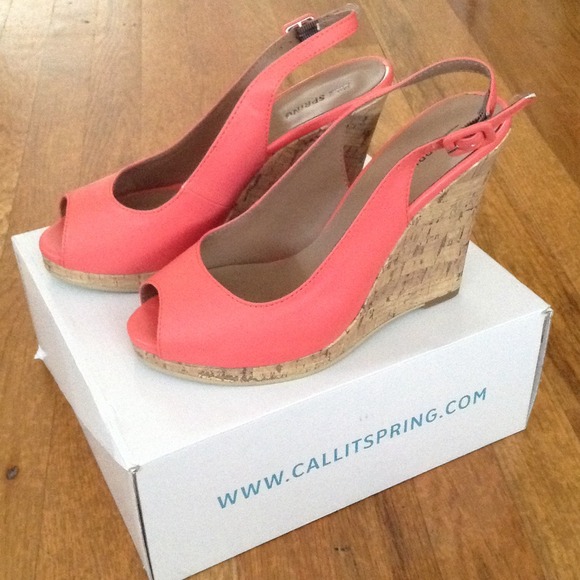 🌟REDUCED🌟 Call It Spring Wedge Slingback Sandals