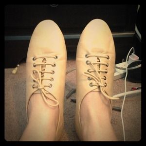 Tan Oxfords
