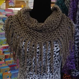 Knit infinity scarf