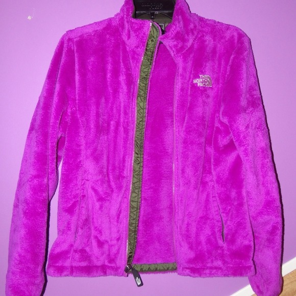 New condition purple osito fleece north face