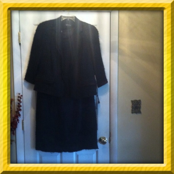 2 PC navy/black classic outfit