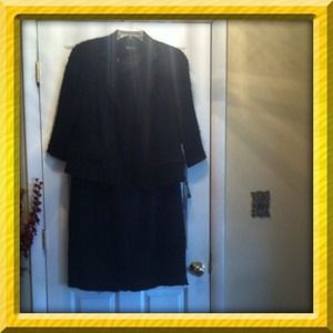 2 PC navy/black classic outfit