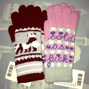 DOUBLE Naughty glove set!