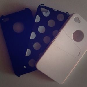 Black & White IPhone 4, 4s Phone Cases
