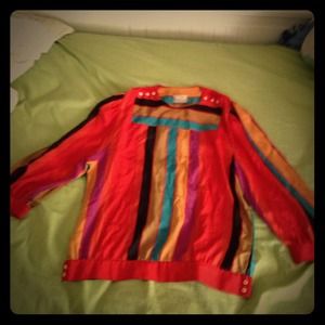 Vintage Striped Liz Claiborne Blouse