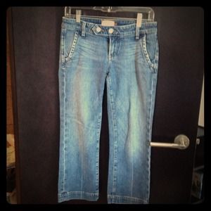 Paige crop jeans