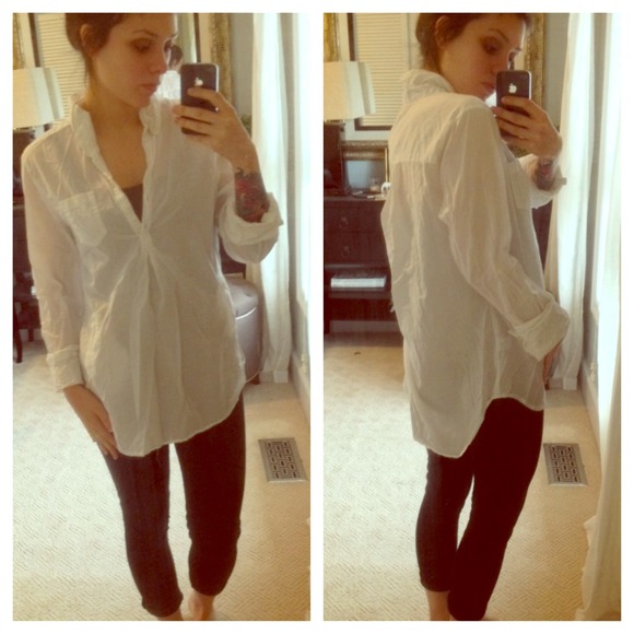 High low classic shirt