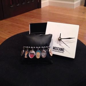 Moschino Time 4 Holy Pendants Watch Bracelet