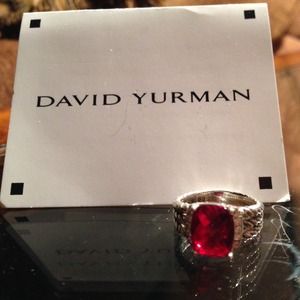 🎅SOLD on ebay🎅Yurman Garnet Petite Wheaton