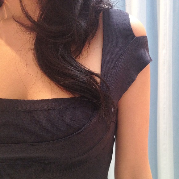 Herve Leger Dresses - Herve Leger limited edition midnight navy dress XS Herve Leger Dresses - Herve Leger limited edition midnight navy dress XS