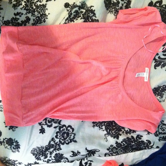 plain pink shirt from Forever21