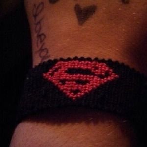 Superman bracelet