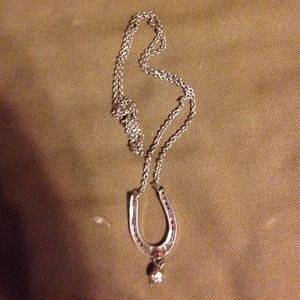 Alexander McQueen horseshoe skull necklace