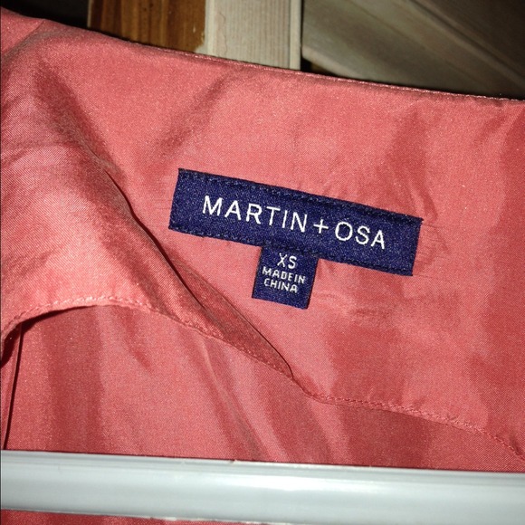 Martin & Osa cap sleeve pink top - Picture 2 of 2