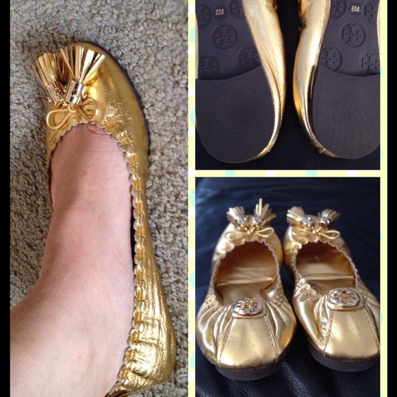 {Tory Burch} Metallic flats - Picture 3 of 11