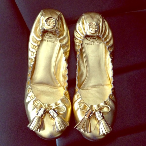 {Tory Burch} Metallic flats - Picture 2 of 11