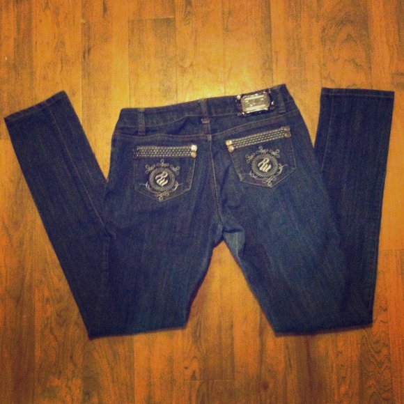 Rocawear straight leg blue jeans